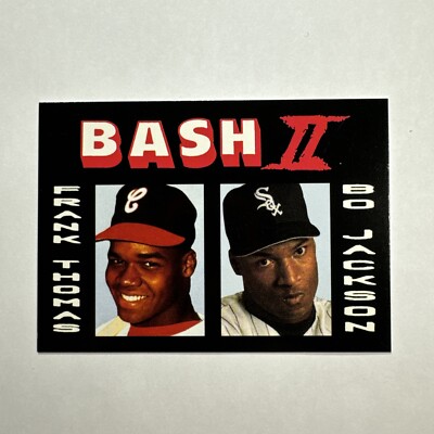 Bo Jackson & Frank Thomas ~ Bash Boys: Take 2 ~ Promo/Oddball ~ ️Quantity ️