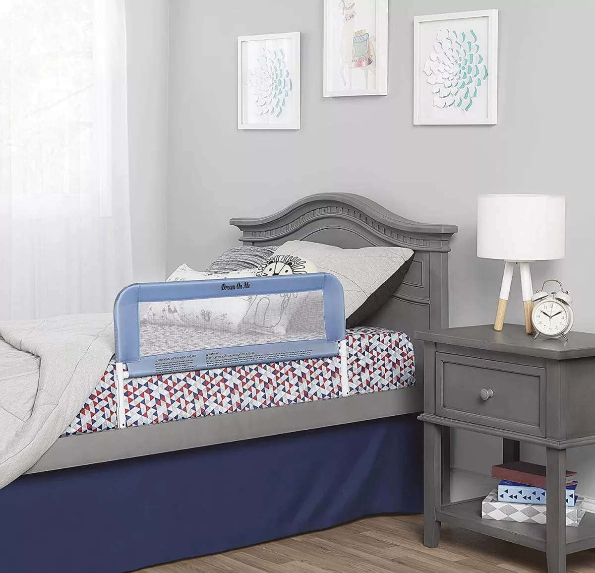 Dream On Me BLUE Deluxe Bed Rail SEE DESCRIPTION AND PICTURES