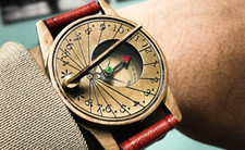 Steampunk Sundial Compass Watch Nautical Vintage Collectible Timepiece Gift Idea