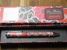 Vera Bradley Ball Point Pen Cheery Blossoms Pattern  886003264683 Black Ink