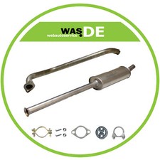 Auspuff Mitteltopf Hyundai Getz (TB), 1.1, 1.3i, 1.4i Mittelschalldämpfer