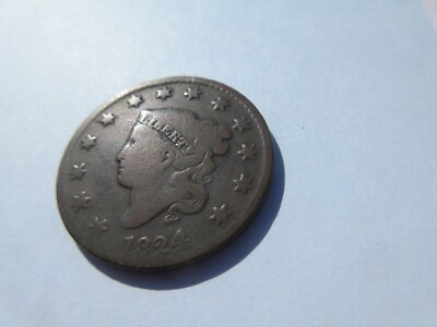 1824/2, the  N-5 R4 plus. Decent smooth BN, rare variety, the rare ''24/2.''