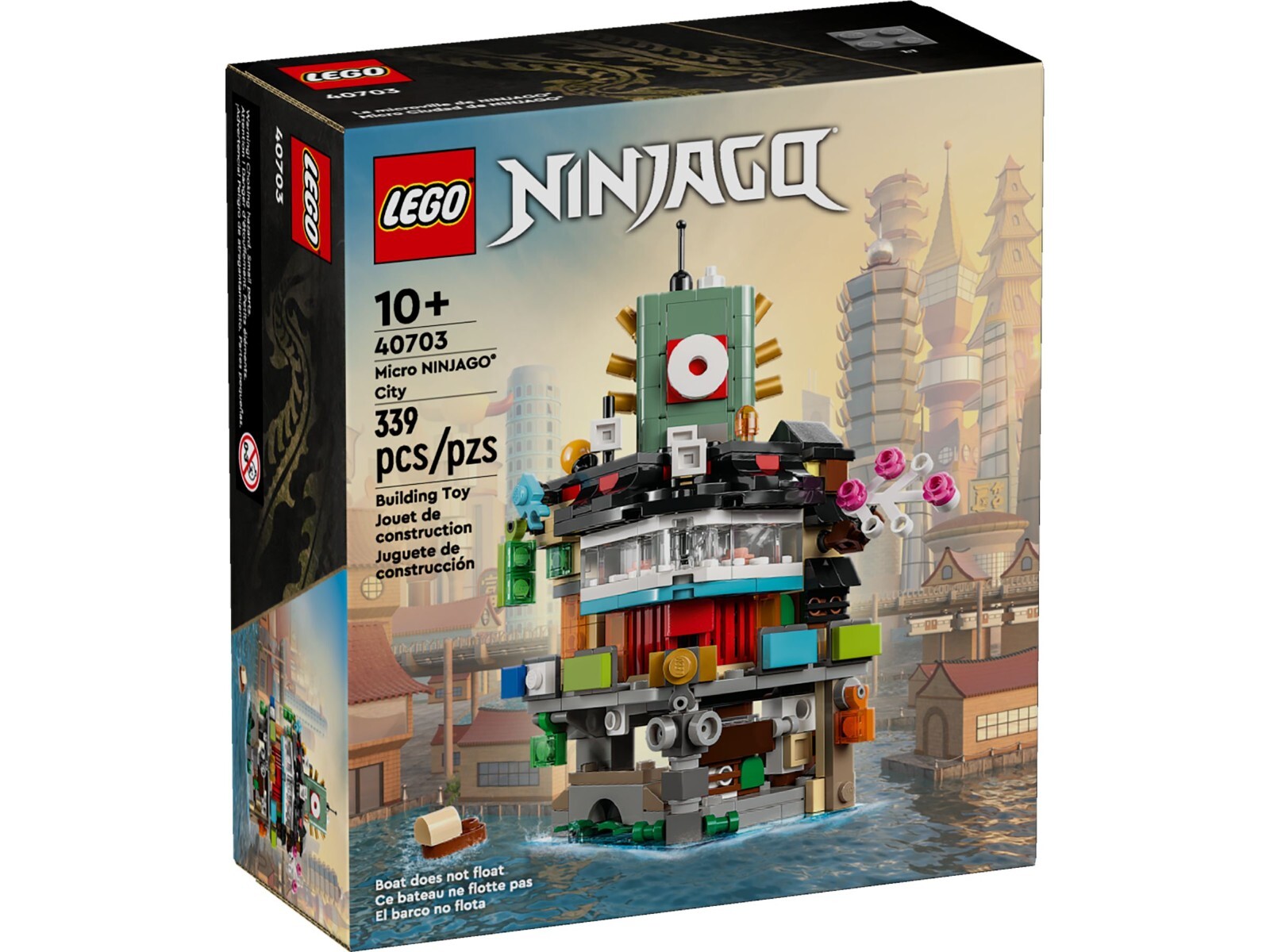 LEGO® NINJAGO® 40703 Mikro-Modell von NINJAGO® City | Neu | OVP - Bild 10