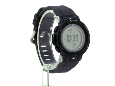 CASIO PRO TREK PRG-30-1JF Men's Watch Solar Quartz Black New in