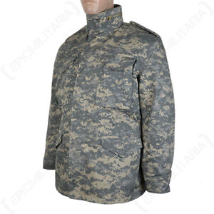 Flecktarn Camouflage M65 Field Jacket US Army Style Military Parka Winter Coat