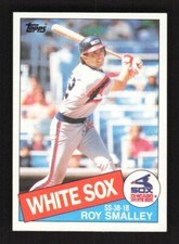 1985 Topps Baseball Roy Smalley #26 Chicago White Sox
