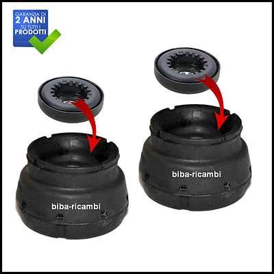 BIBA-RICAMBI Ammortizzatori Anteriori Tamponi Cuscinetti Gommini VW Polo V (6R1,6C1) art.005