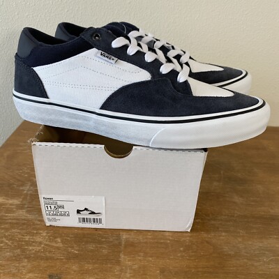 Vans Rowan Pro Navy Blue White - Size 11.5