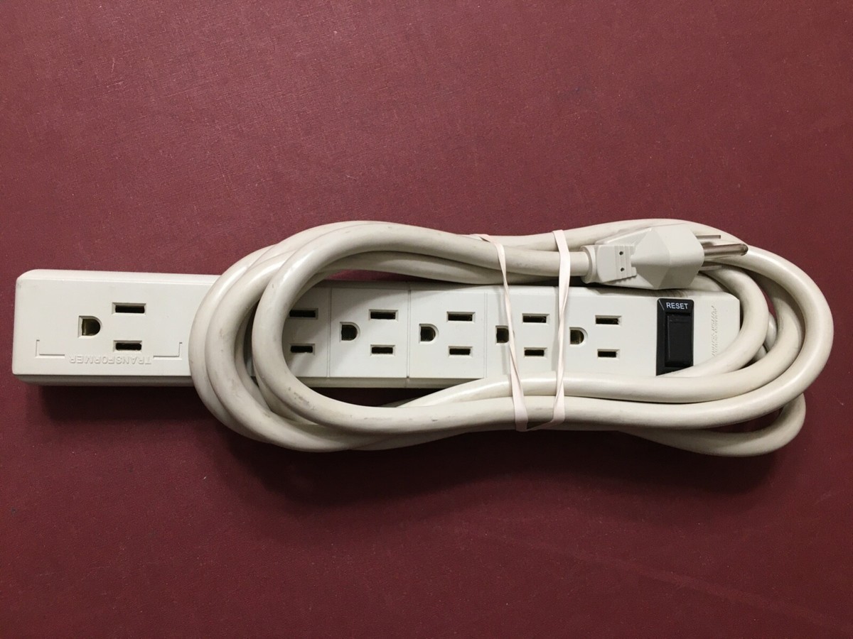 Power Sentry Surge Protector 6-Outlet 8-Ft 14-Gauge Cord 1875watt