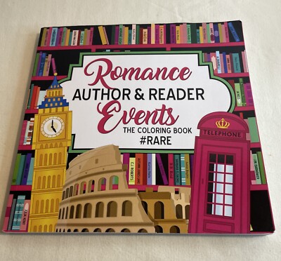 Romance Author & Reader Events The Coloring Book 2018 Never Been Used Rare Item