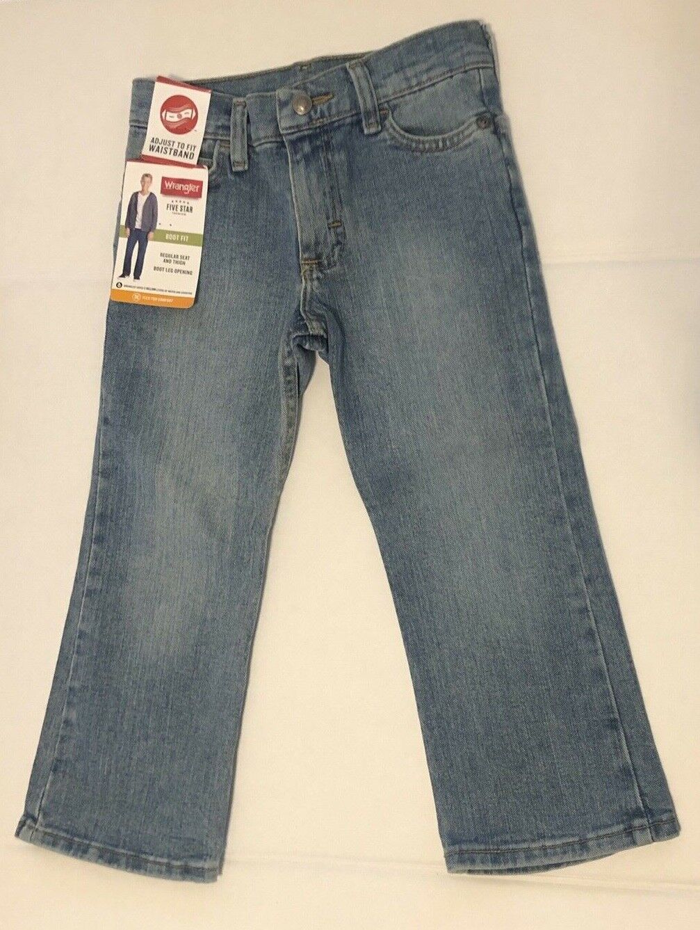 Wrangler Boys Jeans 10 Regular Denim Blue Boot latest Nashville-Davidson Mall Waistb Adjustable