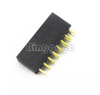 20Stks 2x8 16Pin 2.54mm Double Row Female Straight Header Pitch Socket Pin Strip