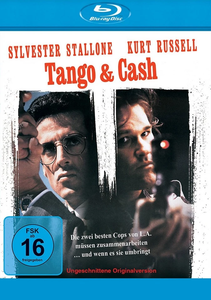 Tango & Cash BLURAY Originalverpackt - FSK 18 Uncut