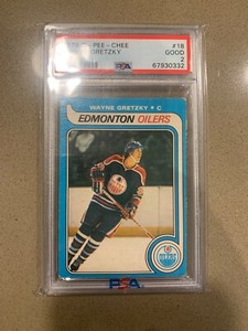 1979 O-Pee-Chee Wayne Gretzky rookie card #18 - PSA 2