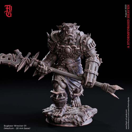 Bugbear Wrecker 1 - A Stormforged Heaven - Flesh of Gods - Wargaming D&D DnD - Picture 1 of 1