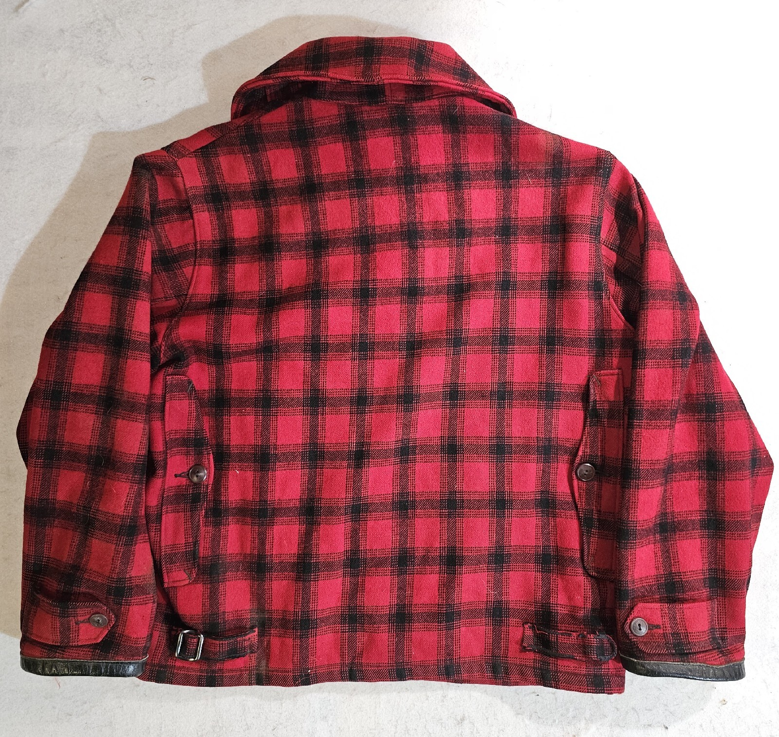 Vintage Woolrich Buffalo Plaid Wool Hunting Jacke… - image 9