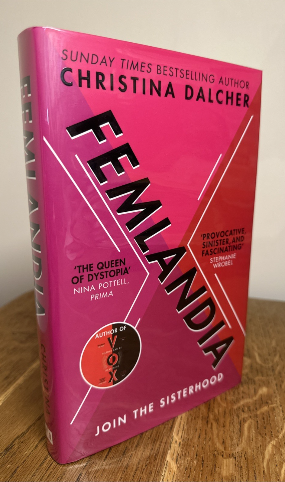 Femlandia by Christina Dalcher SIGNED NUMBERED & LINED 2021 UK 1st/1st HB HQ