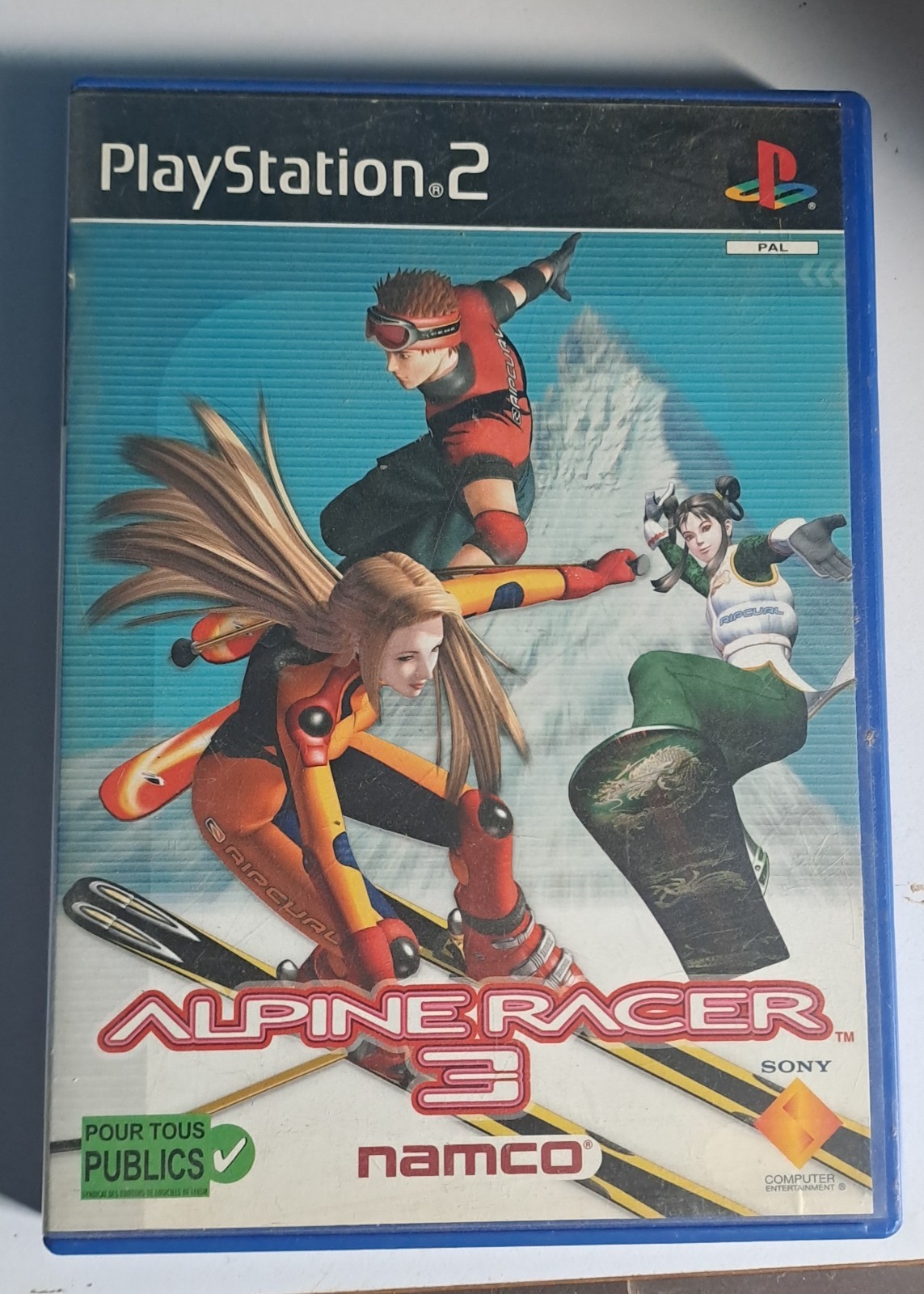 Jeu PS2 Alpine Racer 3 playstation 2 vintage jeux video