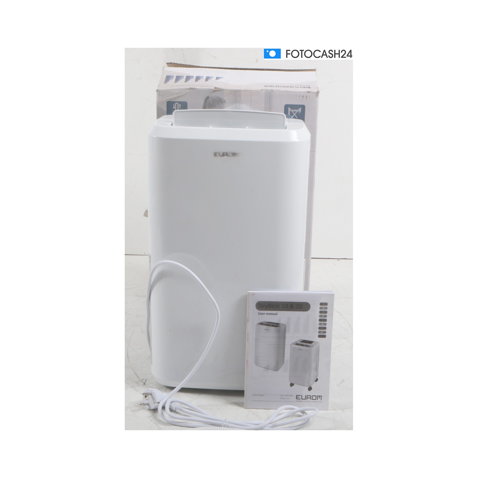 Eurom DryBest 10 Dehumidifier 230 Watts 180m³ 10 Liters... + Defective (287537)