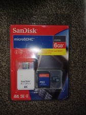 Sandisk Micro SDHC 6GB Brand New & Sealed - 2007