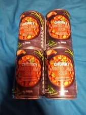 4 Tins of Chunky Vegetables And Minted Lamb Soup 400x 4= 1.6kg. .Free P&P.