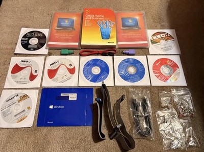 Microsoft Windows 7 Pro & Office 2010 DVD w/ Nero 9, Gigabyte, Cables
