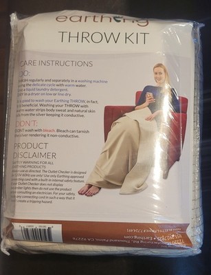 Earthing Throw Blanket Kit Grounding Blanket by Earthing, Clint Ober Product