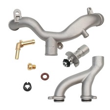 Jaguar Coolant Outlet Pipes Kit Aluminum Upgrade Xj Xf Xe F-type Rang Jaguar Coolant Outlet Pipes Kit Aluminum Upgrade Xj Xf Xe F-type Rang