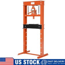 61220 Ton Hydraulic Shop Press W Plates Heavy Duty H-frame Floor Press Stand