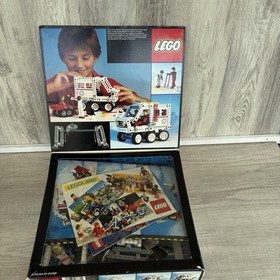 Vintage LEGO Technic Arctic Rescue Unit Set 8660 1986 With Set Box & Manual