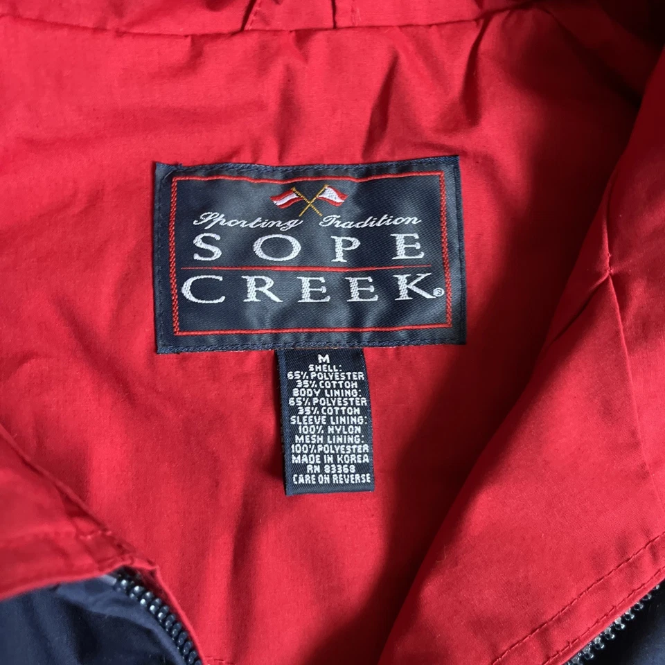 Lexus Men’s Vintage Windbreaker Jacket Size M Sope Creek - Image 3 of 4