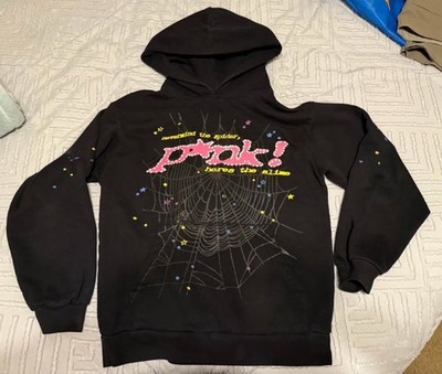 sp5der p*nkパーカ Sp5der P*NK V2 Hoodie Pink Men's - FW23 - US