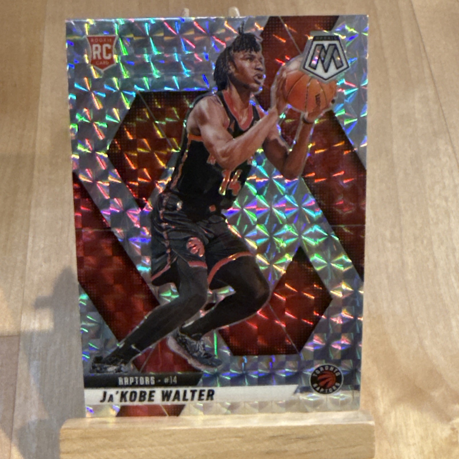 JaKobe Walter 2024-25 Panini Mosaic Silver Prizm NBA Rookie RC #234