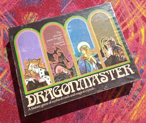 Vintage Dragonmaster Fantasy Card Game 1981 E.S. Lowe Milton Bradley Complete