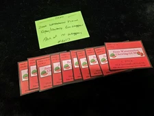 ZENO WATERMELON  FLAVORED GUM WRAPPERS ANTIQUE GUM MACHINE 10 PACK #GW17