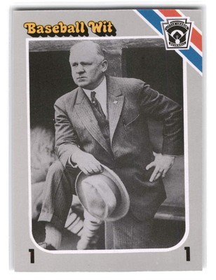 John McGraw 1990 Interpretive Marketing Baseball Wit #59 New York Giants