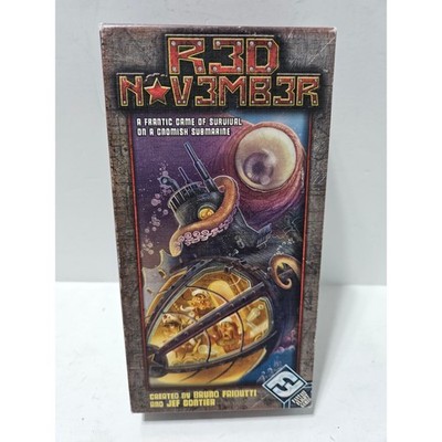 Red November Board Game Cooperative Gnome Submarine Survival Missing One Piece