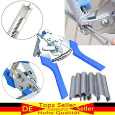 Wurstclipper +600 Clips Set Wurstklipper Clipper Handclipper Naturdarm Blau DE