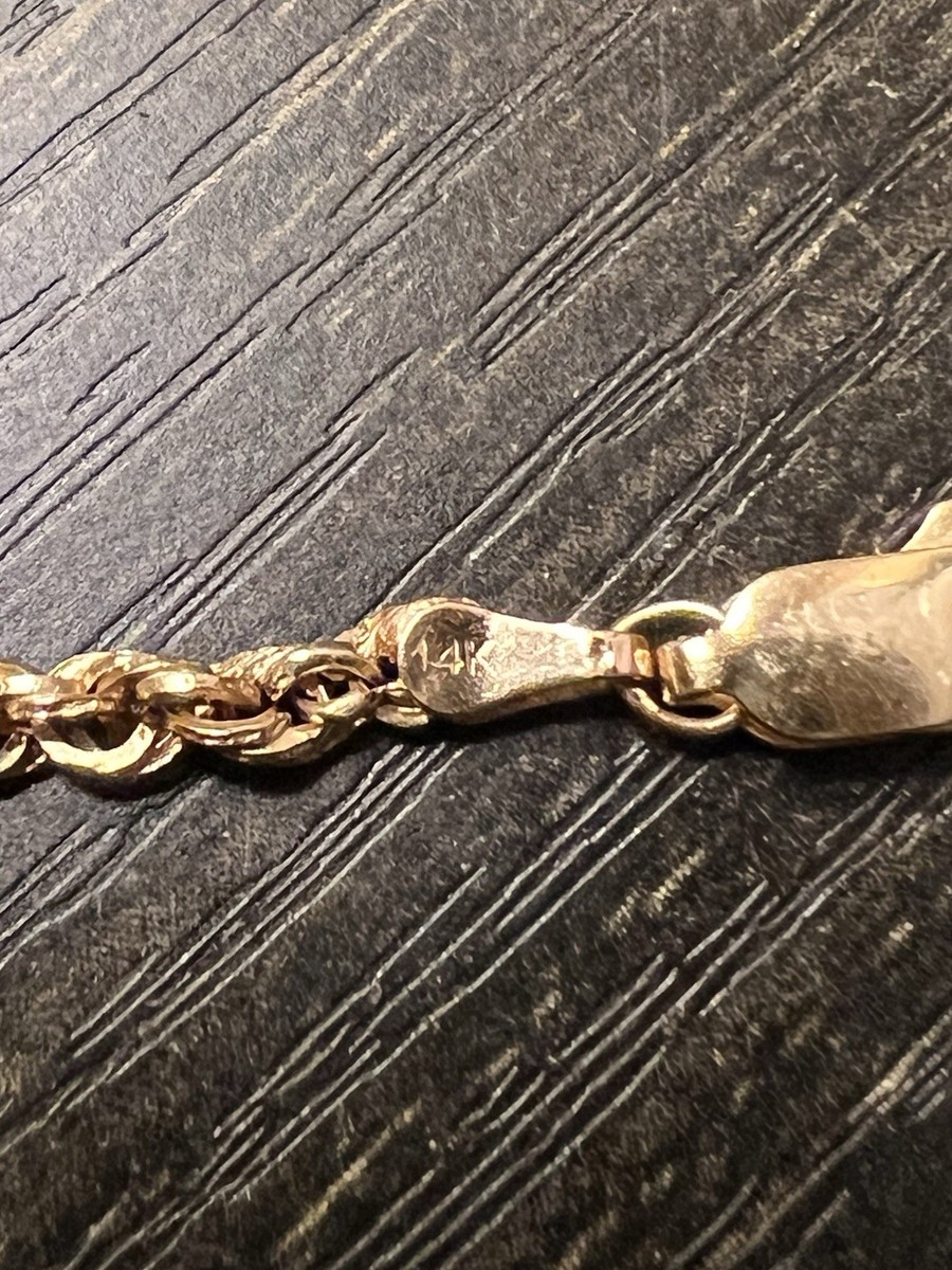 14k  Gold Chain View 3