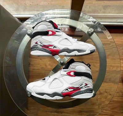 Size 11 - Jordan 8 Bugs Bunny OG Retro 2025 Premium Mens Sneakers White True Red