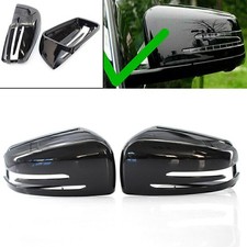 2? Rückspiegelabdeckung für Mercedes Benz E/C/S W212 W204 W221 Schwarz glänzend 2? Rückspiegelabdeckung für Mercedes Benz E/C/S W212 W204 W221 Schwarz glänzend