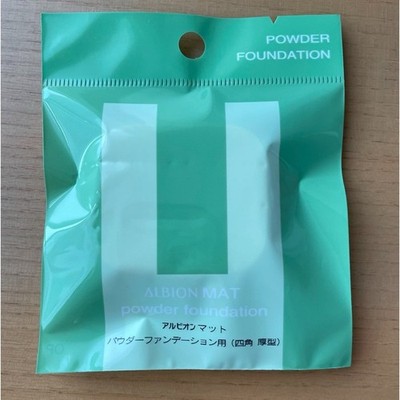 [US SELLER]アルビオン ALBION MAT Powder Foundation Sponge Makeup Puff Japan