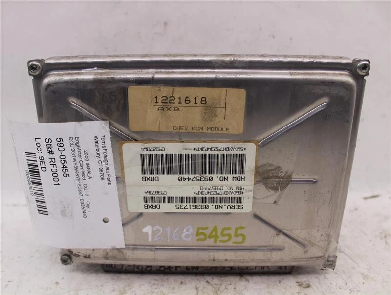 COMPUTADORA ECU ECM BONEVILLE CENTURY IMPALA 99 00 09357440 953810 Foto 2 de 4
