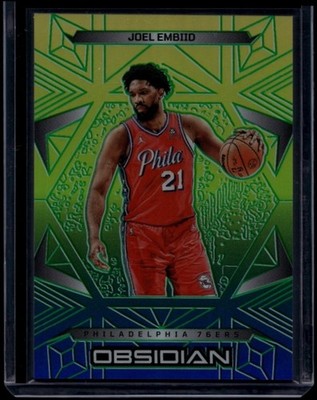 2024-25 Obsidian Basketball Joel Embiid #21 Electric Etch Caldera
