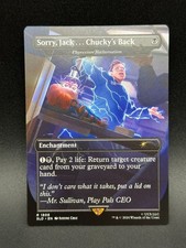 MTG Sorry, Jack...Chucky's Back Phyrexian Reclamation R Secret Lair #1808