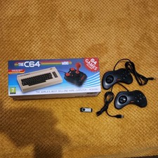 The C64 Mini Retro Games Console with Joystick, controllers & USB - 6000+ Games 