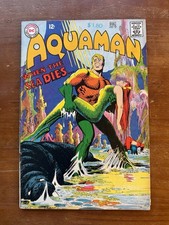 Aquaman #37 (DC Comics 1968) [VG/FN] 🔑 1st App Scavenger 🔑