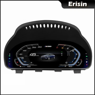 ERISIN 12,3" LCD Digital Tacho Kombiinstrumente BMW X3 X4 X5 X6 5/6/7er F10/11/01/03/13