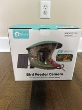Birdfy Smart Bird Feeder 2 Pro Camera, Solar Powered, AI Bird Identification