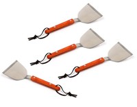 4X Pfannenwender Edelstahl Pfannenheber Grillspachtel Burger Wender Bratenwender